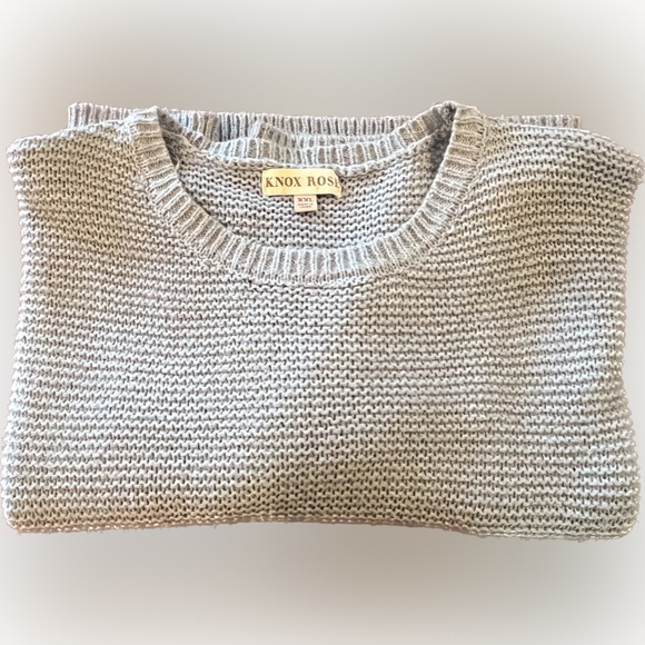 Plus XXL Boho Oversized Knit Pullover Sweater - Size XXL - Picture 4 of 11